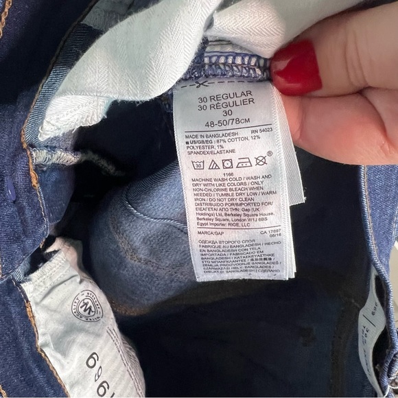 Gap True Skinny Ankle Denim Jeans - Picture 6 of 8